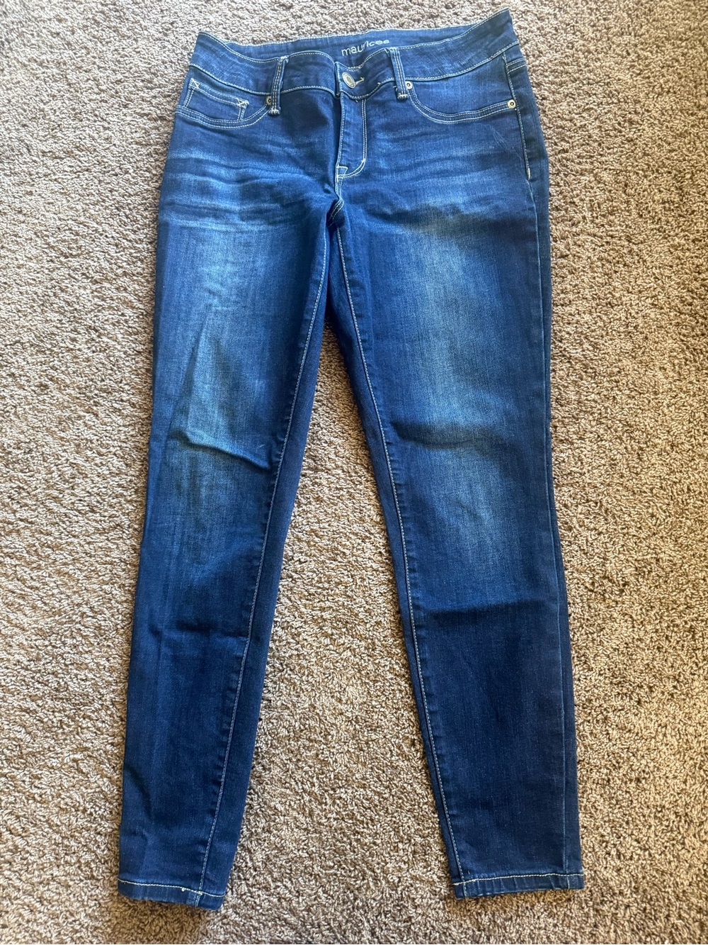 Maurices Indigo Skinny Jeans
